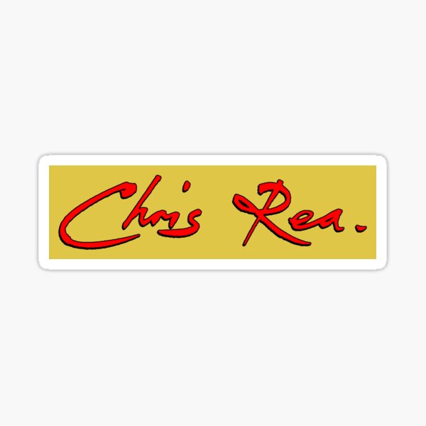 Download Chris Rea Stickers Redbubble