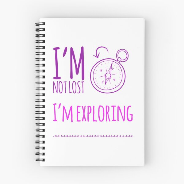 Item preview, I'm Not Lost I'm Exploring Compass designed and sold by HppyStrngHelthy.
