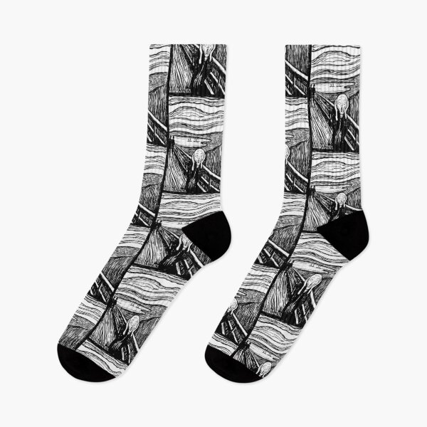 Item preview, Scream Monochrome (distressed design) designed and sold by siggyspatsky.