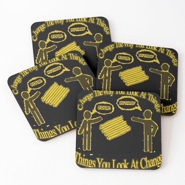 Item preview, the way you look at things Beyond The Far Side perspective quote funny comic design humour cartoon gift designed and sold by Inspirationarea.