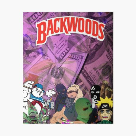 Backwoods x Morty Acid Wrap Blunt Promo factory Art Vinyl Banner