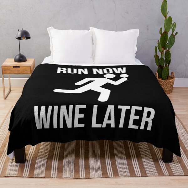 Item preview, Run Now Wine Later designed and sold by syarifahrasul.