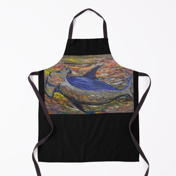 Item preview, Just Keep Swimming (Hammerhead Shark)! designed and sold by Adventures in Expression - Rebecca Weeks.