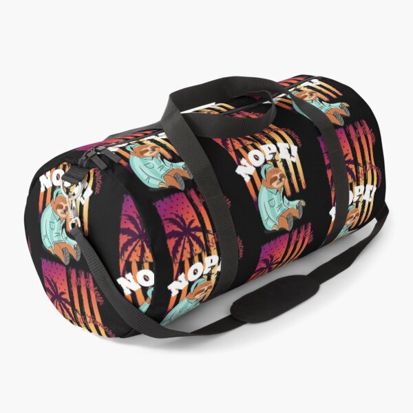 Item preview, Not Today, NOPE (sleeping sloth, sunset flag) designed and sold by ePeraleza.
