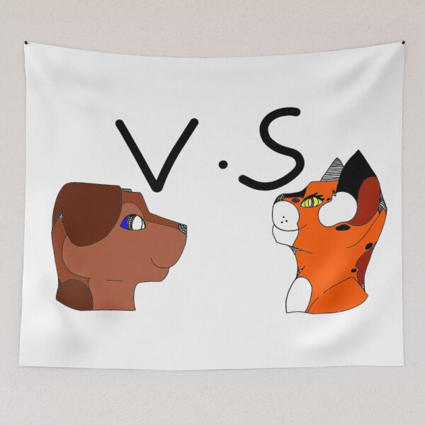 Item preview, Dog vs Cat designed and sold by beckyhowling.