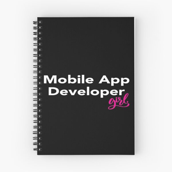 Item preview, Mobile App Developer Girl designed and sold by WordsGamersUse.