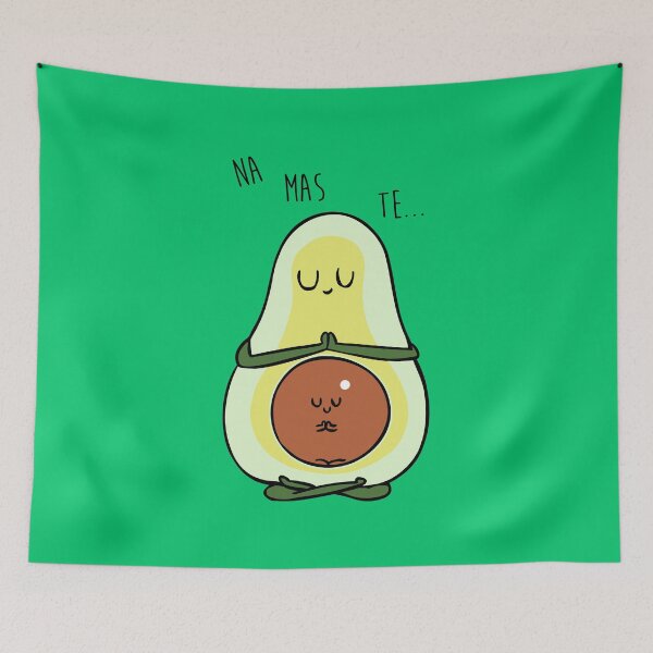 Item preview, NAMASTE Avocado designed and sold by Huebucket.