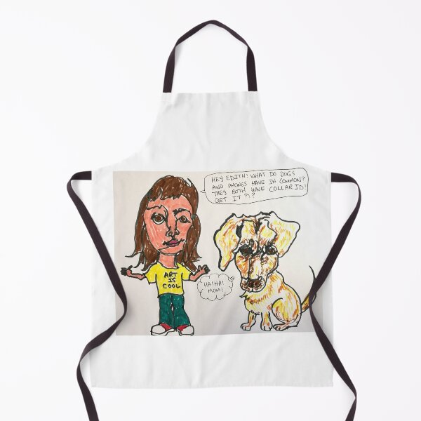 Item preview, Art Is Cool with Brainy Edith designed and sold by Caroline Hendry.