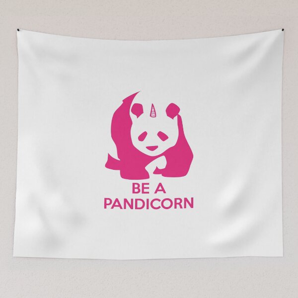 Item preview, Be A Pandicorn - Pink Logo Design  designed and sold by 108dragons.