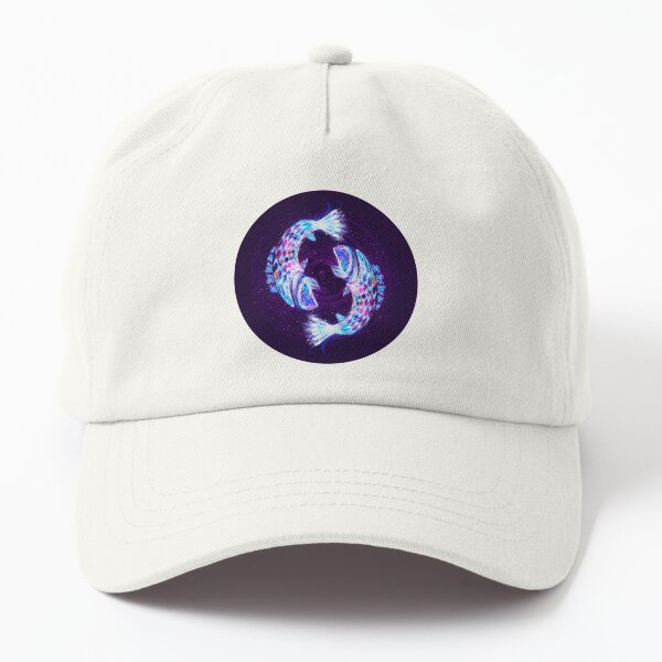 Pisces Zodiac Lightburst Dad Hat