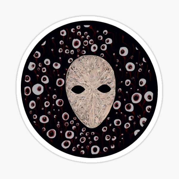 The Many Faced God Holy Symbol Sticker