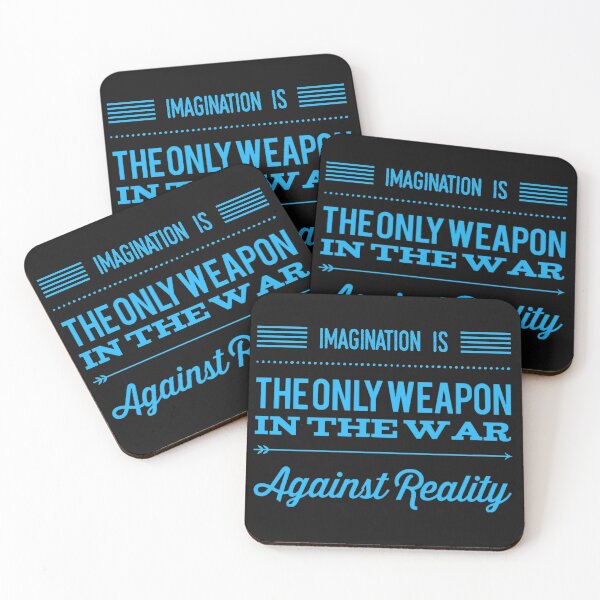 Item preview, Imagination Is The Only Weapon In The War Against Reality designed and sold by JOY STORE 45.