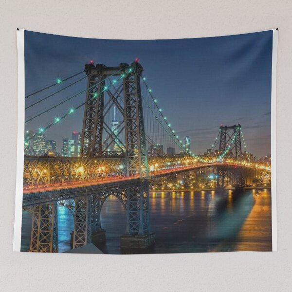 Item preview, NYC's Williamsburg Bridge designed and sold by MorningFive.