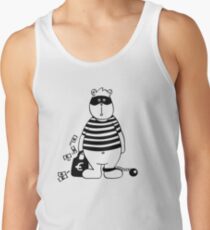 RäuBär. Räuber. Räubär. Bär. Tanktop für Männer