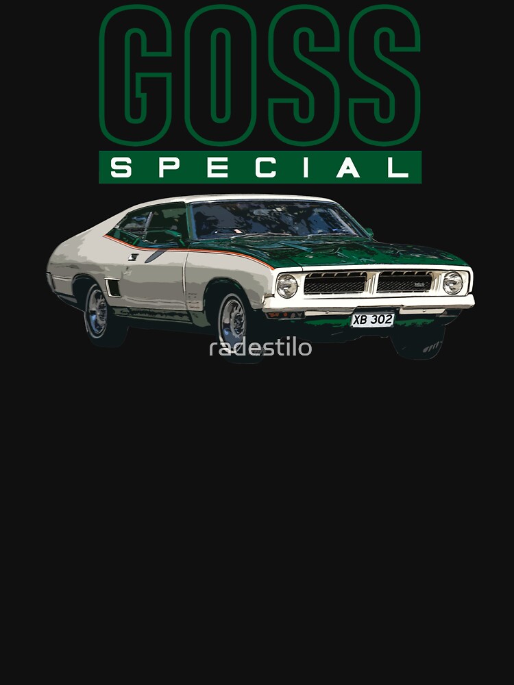 Thumbnail 7 of 7, Essential T-Shirt, John Goss Special XB Ford Falcon designed and sold by radestilo.