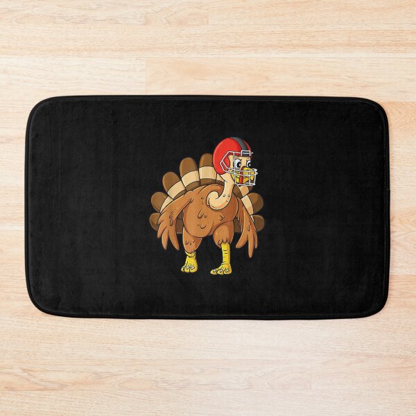Item preview, Thanksgiving Turkey Defensive End Football  designed and sold by ePeraleza.