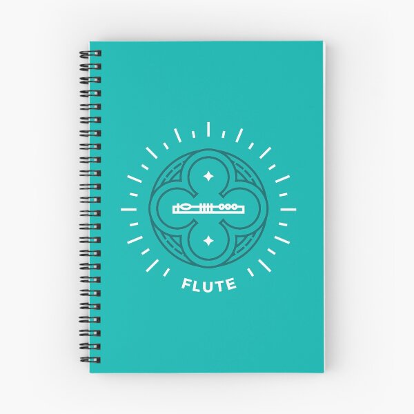 Item preview, Flute - white & dark cyan designed and sold by ShaneCornell.