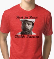 Rest In Peace Chubbs Peterson Happy Gilmore Tri-blend T-Shirt