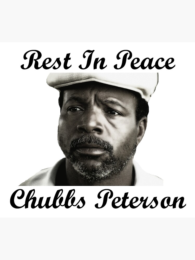Discover Rest In Peace Chubbs Peterson Happy Gilmore Premium Matte Vertical Poster