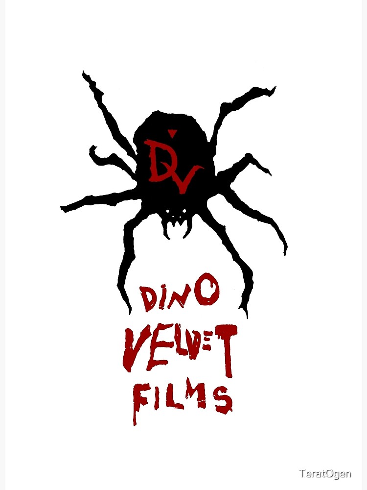 Dino Velvet Films Poster for Sale by TeratOgen Redbubble 