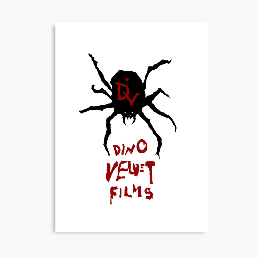 Dino Velvet Films Poster for Sale by TeratOgen Redbubble 