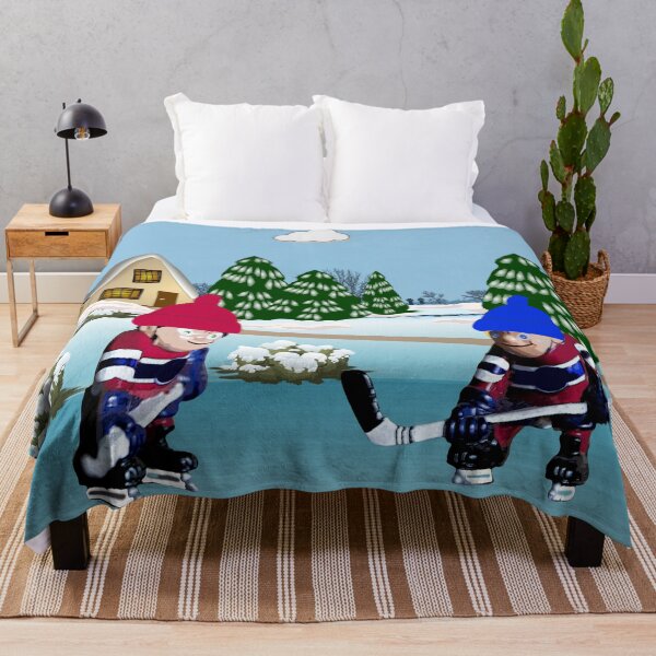 Item preview, Children playing hockey in winter designed and sold by Astralia.