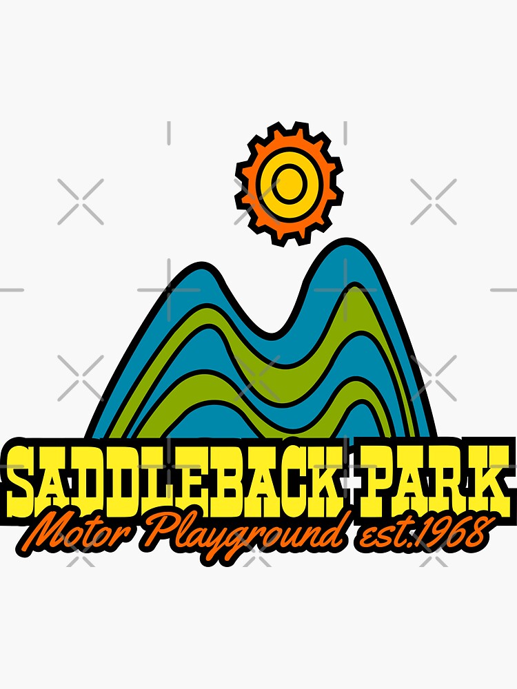 Saddleback Park Motor Playground est 1968 Logo (Lrg) by racerspitstop