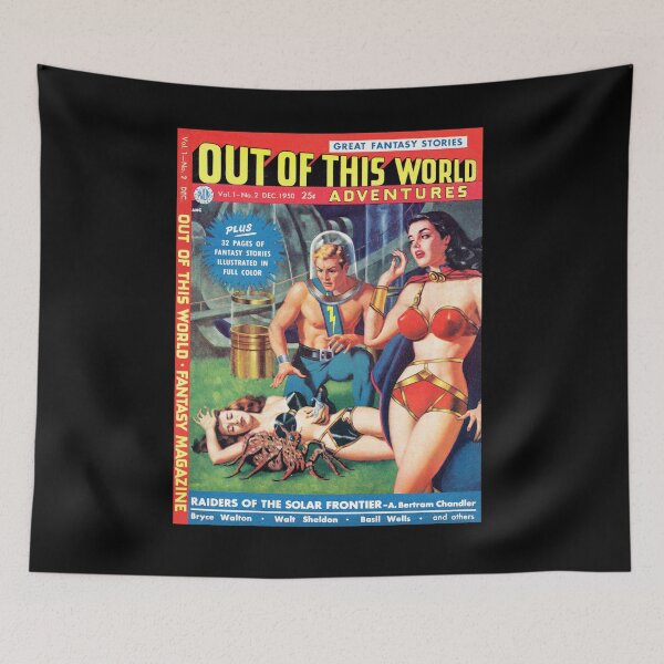 Item preview, Vintage science fiction space comic. designed and sold by beachcamper.