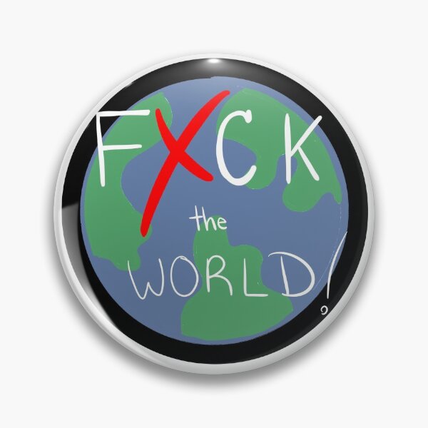 Item preview, F*ck The World  designed and sold by Isabella Virgilio.