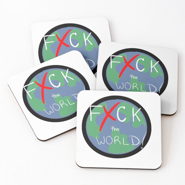 Item preview, F*ck The World  designed and sold by Isabella Virgilio.