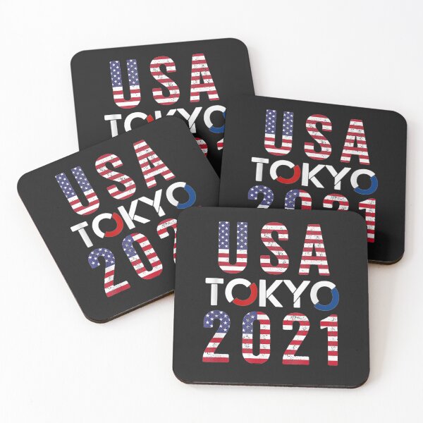 Item preview, USA 2021 sports America Japan Tokyo T-Shirt  designed and sold by Flamigo-Vicky.