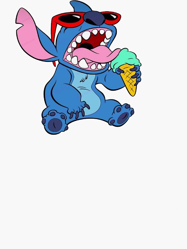 Pink Stitch Sticker for Sale by reedcros