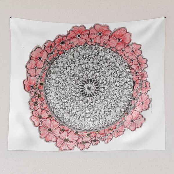 Item preview, Floral Mandala  designed and sold by artesiaKT.