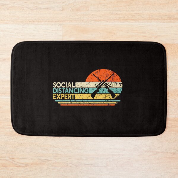 Item preview, Funny Hunting Social Distancing Expert designed and sold by shopCaoDS-20.
