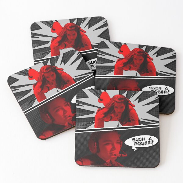 Item preview, Black Widow's "Such a poser!" Comic Strip designed and sold by NoctiferShop.