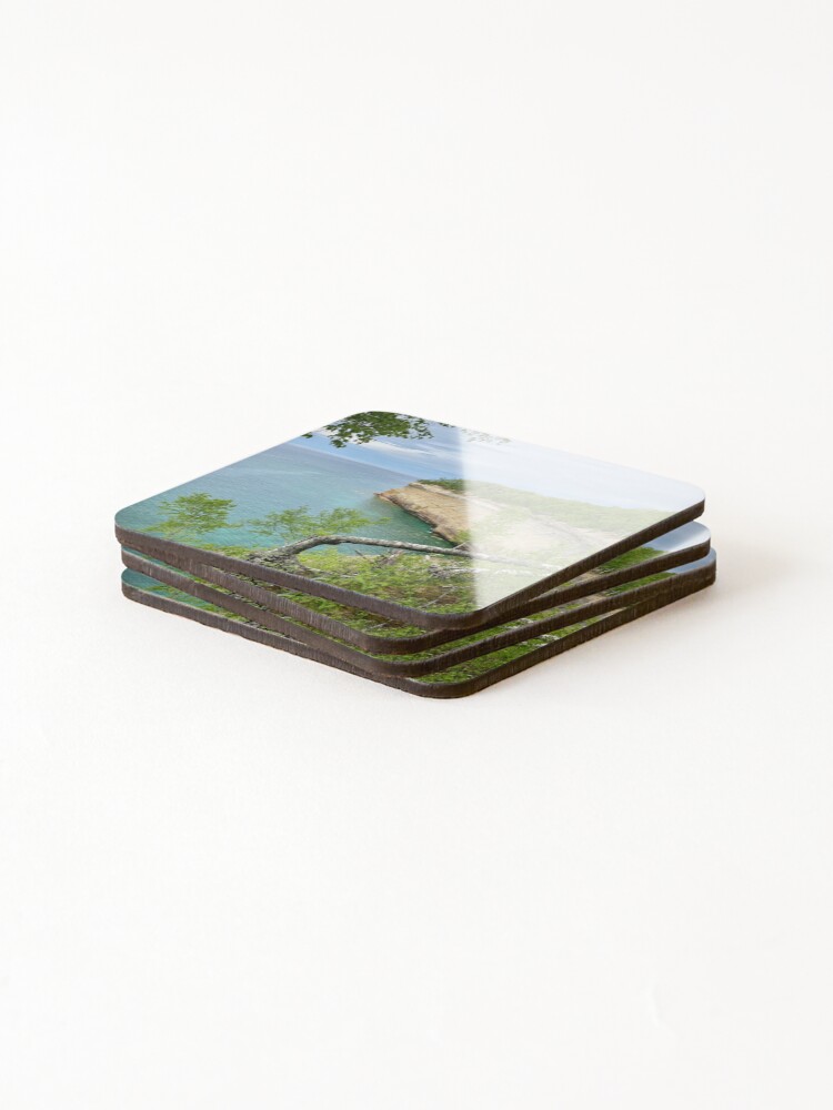 Thumbnail 4 of 5, Coasters (Set of 4), Pictured | Rocks designed and sold by BionicDesigns.