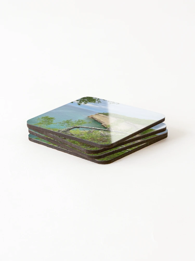 Thumbnail 4 of 5, Coasters (Set of 4), Pictured | Rocks designed and sold by BionicDesigns.