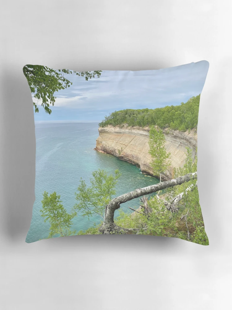 Thumbnail 3 of 4, Pillow, Pictured | Rocks designed and sold by BionicDesigns.