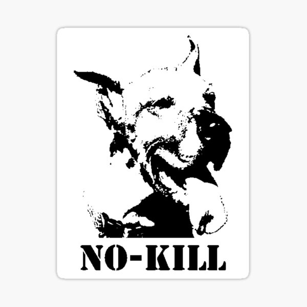 NO-KILL UNITED : ES NO-KILL (STICKER) Sticker