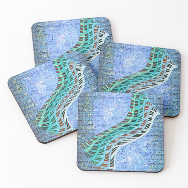 Item preview, Blue and green piano keys designed and sold by Only1helen.
