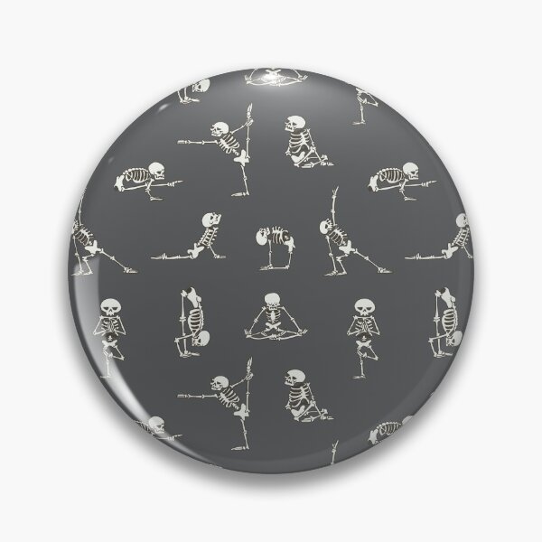 Item preview,  Skeleton Yoga Gray designed and sold by Huebucket.