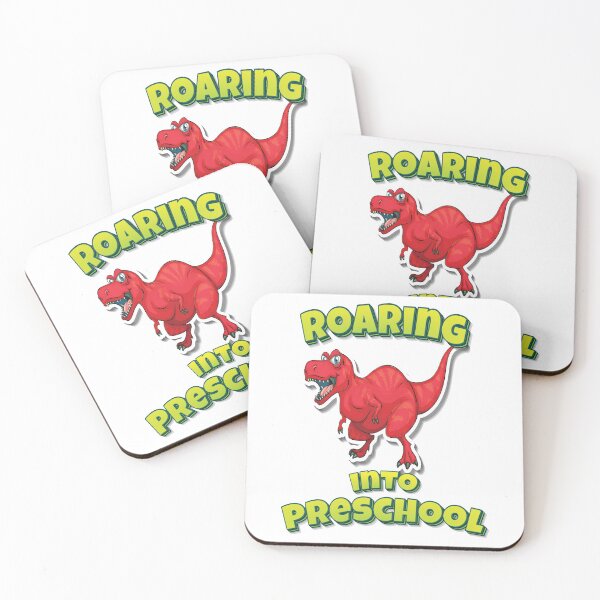 Item preview, Roaring Into Preschool Trex Tyrannosaurus designed and sold by FiveNiches.