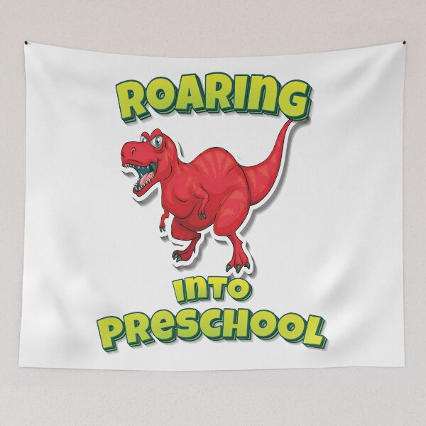 Item preview, Roaring Into Preschool Trex Tyrannosaurus designed and sold by FiveNiches.