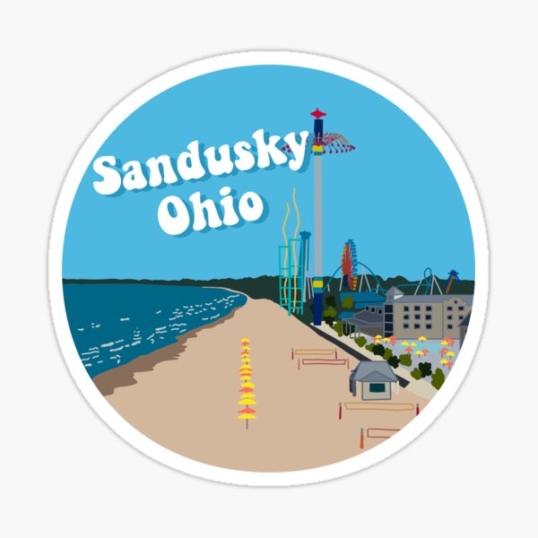 Cedar Point// Sandusky, Ohio Sticker