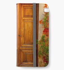 Beautiful Door in Citta della Pieve iPhone Wallet/Case/Skin