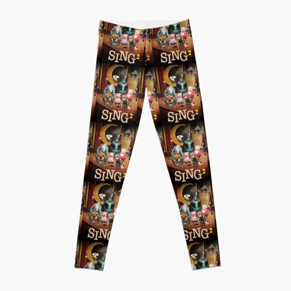 Sing 2 Poster Leggings
