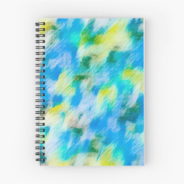 Item preview, Vibrant art work spiral notebook designed and sold by 74tshirts.