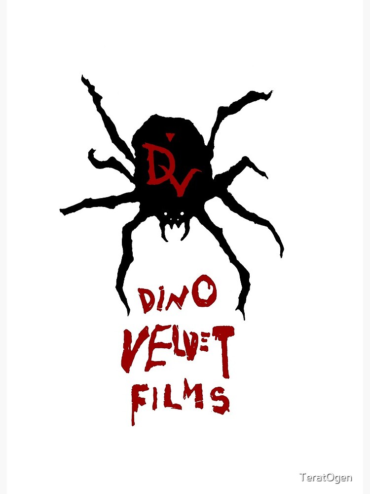 Dino Velvet Films Art Board Print for Sale by TeratOgen Redbubble 