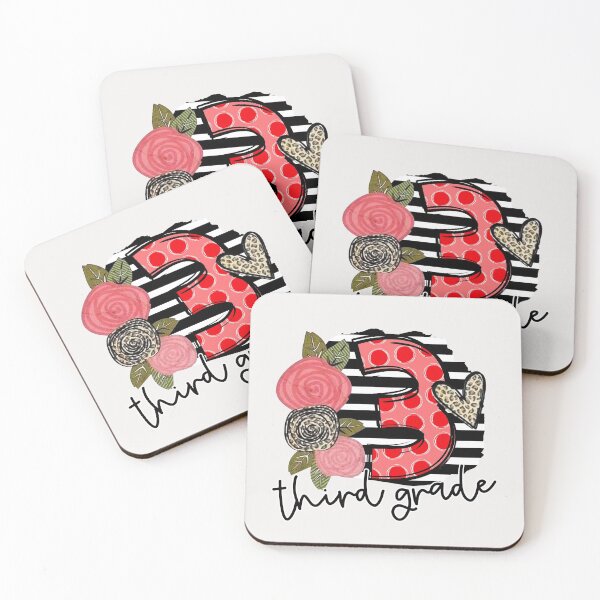Item preview, Third Grade Floral designed and sold by WaveOcean123.