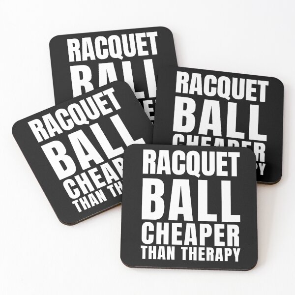 Item preview, Racquetball Cheaper Than Therapy designed and sold by Crafty-Mornings.